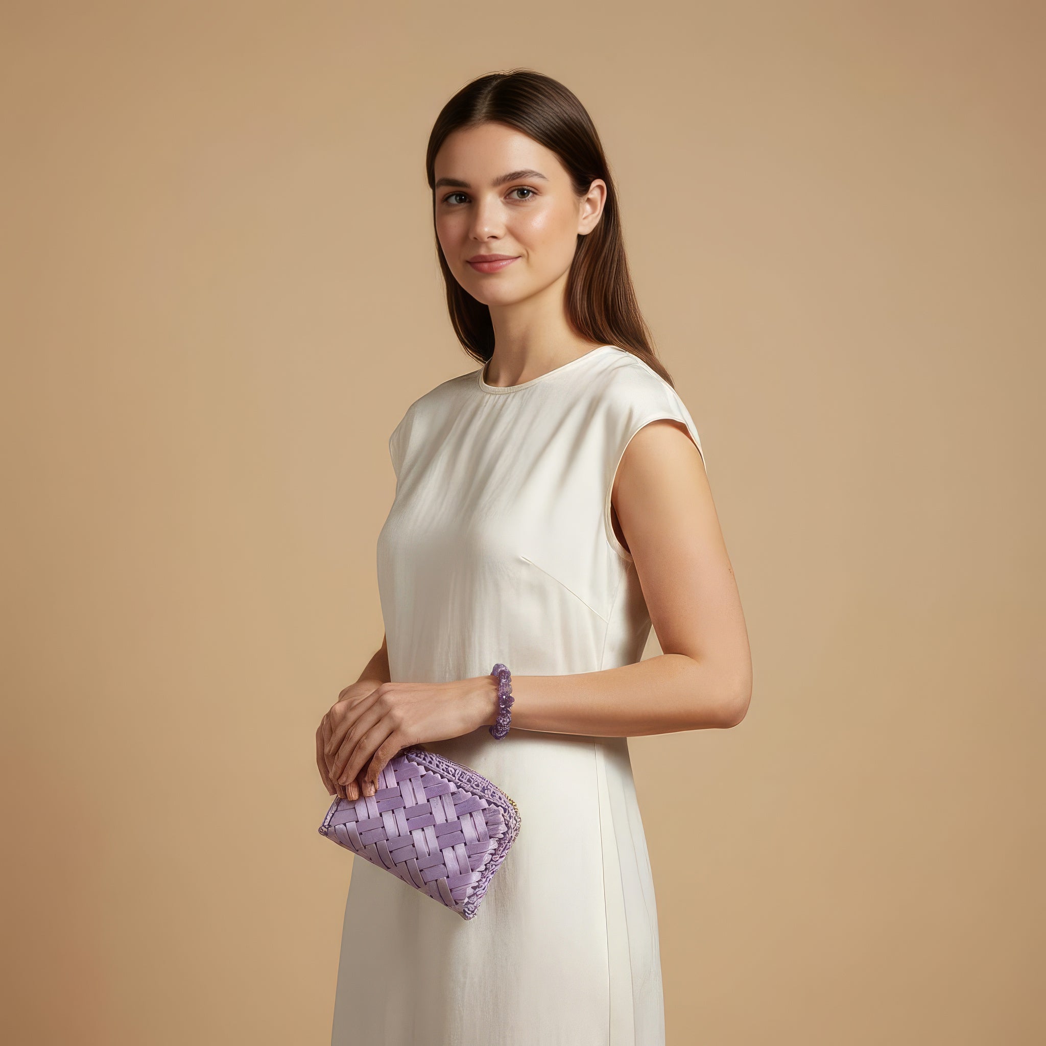 Petite Bloom Purse – Orchid Mist