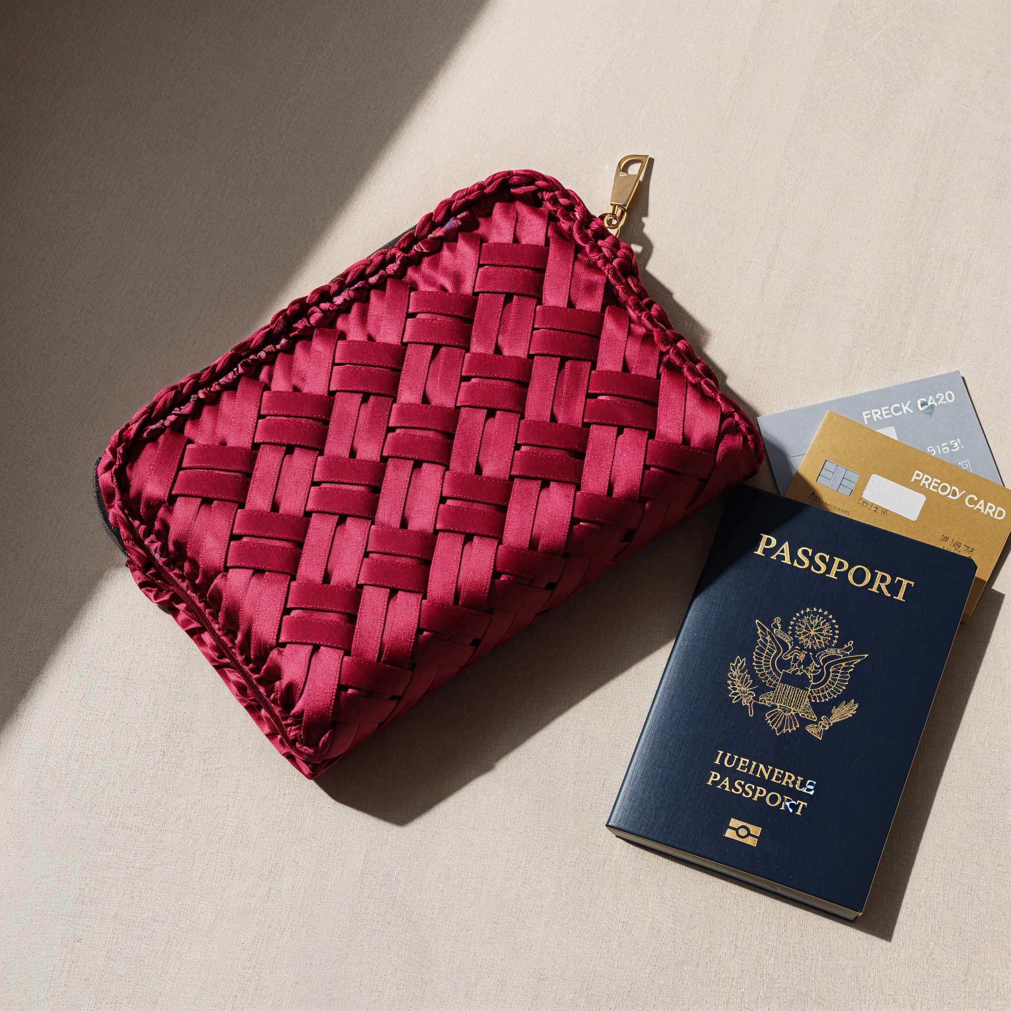 Grand Bloom Purse- Noir Rose