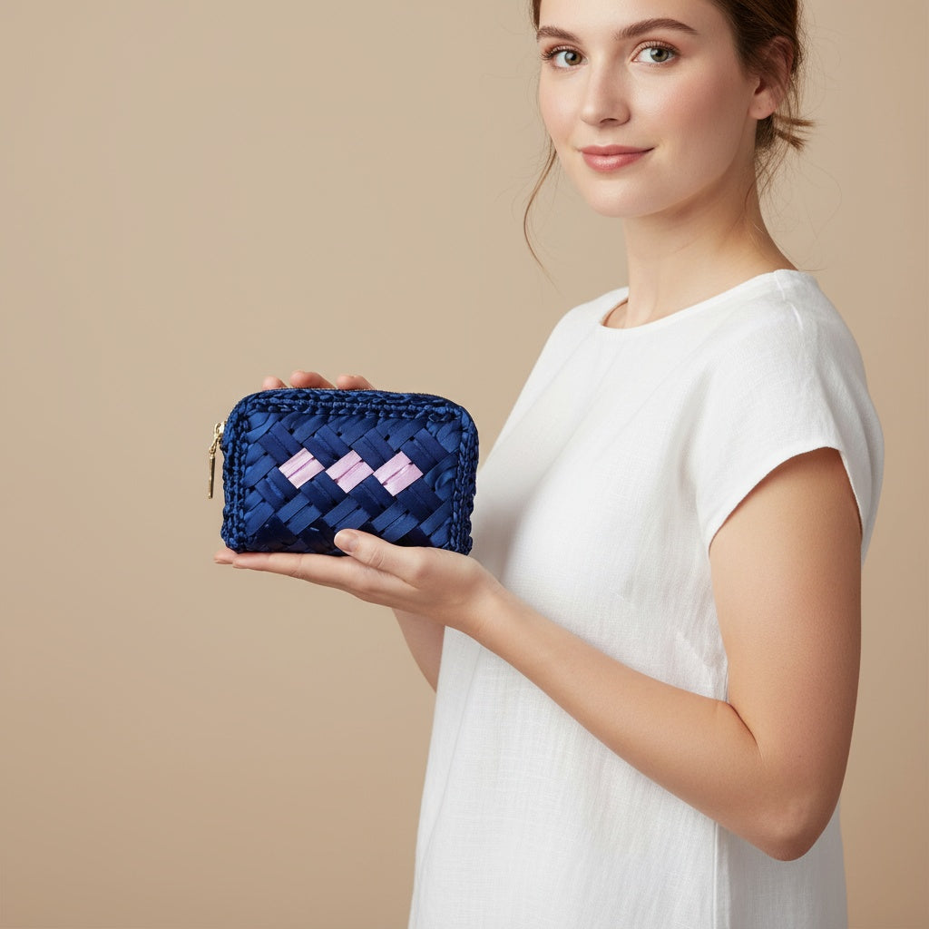 Petite Bloom Purse- Twilight Petal