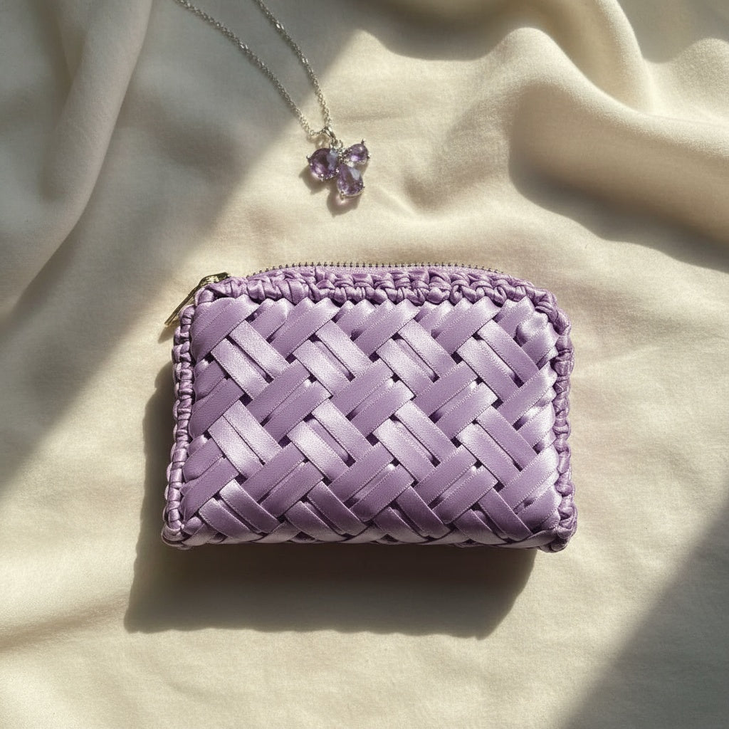Petite Bloom Purse – Orchid Mist
