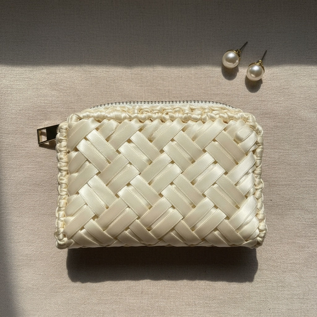 Petite Bloom Purse – Crème Dune